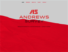 Tablet Screenshot of andrewssurvey.com